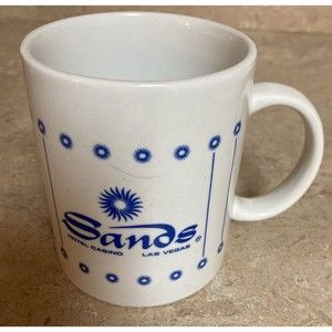 Coffee Mug Sands Hotel Casino Las Vegas 10 oz.  Vintage